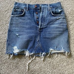 AGOLDE Denim Skirt